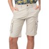 Rebase Ανδρική Βερμούδα Cargo 241-RMSHO-707 LT Grey - Βερμούδες στο Bodyman