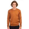 Rebase Ανδρικό Βαμβακερό Πουλόβερ 242RKNIT-8000 Caramel Melange - Πουλόβερ στο Bodyman