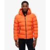 Superdry Ανδρικό Μπουφάν Puffer M5011905A-WZT Orange - Μπουφάν στο Bodyman