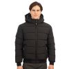 Rebase Ανδρικό Μπουφάν Puffer 242RJK-2005 Black - Μπουφάν στο Bodyman
