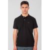 Rebase Ανδρική Μπλούζα  Polo Βαμβακερή 251RPS-3032 Black - Polo μπλούζες στο Bodyman