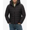 Superdry Ανδρικό Μπουφάν Puffer Fuji M5012290A-02A Black - Μπουφάν στο Bodyman