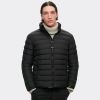 Superdry Ανδρικό Μπουφάν Puffer Fuji M5011757A-02A Black - Μπουφάν στο Bodyman