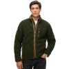 Superdry Ανδρική Ζακέτα Πρόβατο M2014140A-1KM Outdoor Full Zip Fleece - Ζακέτες στο Bodyman