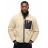 Superdry Ανδρική Ζακέτα Πρόβατο M2014141A-1LG Vintage Retro Zip Fleece - ΝΕΕΣ ΠΑΡΑΛΑΒΕΣ στο Bodyman