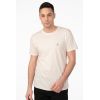Rebase Ανδρική Μπλούζα  Βαμβακερή 241-RTS-287 Ecru - T-Shirt  στο Bodyman