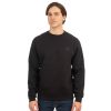 Rebase Ανδρικό Φούτερ Crew Neck 242RTOP-1005 Black - Φούτερ χωρίς κουκούλα  στο Bodyman