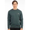 Rebase Ανδρικό Φούτερ Crew Neck 242RTOP-1005 Deep Teal - Φούτερ χωρίς κουκούλα  στο Bodyman