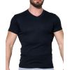 Apple Boxer Φανέλα V 0410461 Black - Φανέλες στο Bodyman