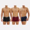 Apple Boxer 3 τεμάχια 0113965 Black Bordeaux Navy - Boxer στο Bodyman