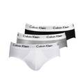 Calvin Klein 3 Pack Slip Black Grey White