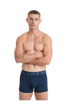Walk Ανδρικά Boxer 3Pack W1753-4-020310 Black Blue D.Grey - Boxer στο Bodyman