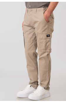 Rebase Ανδρικό Παντελόνι Cargo 251RCCP-4026 Fog - Παντελόνια στο Bodyman