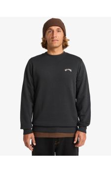 Billabong Φούτερ Λαιμόκοψη  Crew Neck EBYFT00146-BLK Arch Cr - Φούτερ χωρίς κουκούλα  στο Bodyman