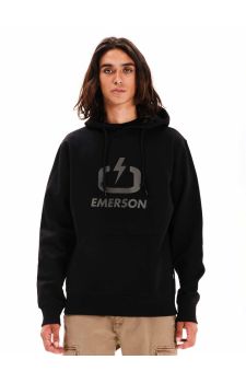 Emerson Ανδρικό Φούτερ Με Κουκούλα 252.EM20.01-BLACK-EBONY - ΝΕΕΣ ΠΑΡΑΛΑΒΕΣ στο Bodyman