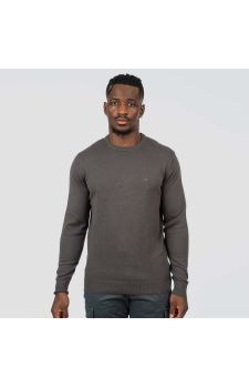 Rebase Ανδρικό Βαμβακερό Πουλόβερ 252KNIT-8030 Anthracite - ΝΕΕΣ ΠΑΡΑΛΑΒΕΣ στο Bodyman