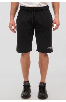 Rebase Ανδρική Αθλητική Βερμούδα 251RMS-6012-BLACK - Φόρμα Βερμούδα  στο Bodyman