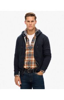 Superdry Ανδρική Ζακέτα Φούτερ M2014128A-98T Essential Logo - Ζακέτες στο Bodyman