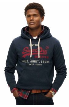 Superdry Ανδρικό Φούτερ Hood M2014122A-6UH Heritage Relaxed - Φούτερ Κουκούλα  στο Bodyman