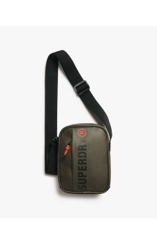 Superdry Τσαντάκι Ώμου Y9110268A-1KM Tarp Cross Body Bag Green - ΝΕΕΣ ΠΑΡΑΛΑΒΕΣ στο Bodyman
