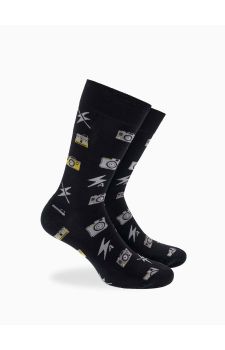 Walk Ανδρικές Κάλτσες Bamboo Socks W304-46-02 Black - Κάλτσες στο Bodyman