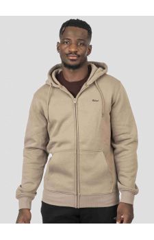Rebase Ανδρική Ζακέτα Φούτερ 252RTOP-1059 DK Beige - Ζακέτες στο Bodyman
