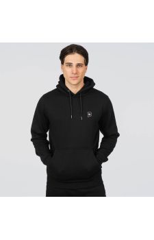 Rebase Ανδρικό Φούτερ Με Κουκούλα 252RTOP-1040 Black - Φούτερ Κουκούλα  στο Bodyman