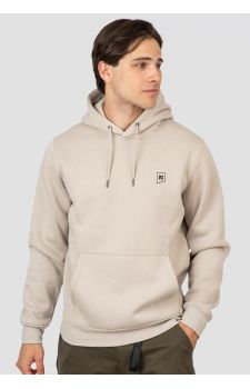 Rebase Ανδρικό Φούτερ Με Κουκούλα 252RTOP-1040 Ice Grey - Φούτερ Κουκούλα  στο Bodyman