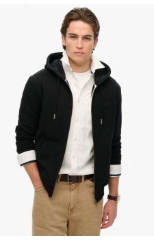 Superdry Ανδρική Ζακέτα Φούτερ M2014128A-02A Essential Logo - Ζακέτες στο Bodyman