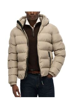 Superdry Ανδρικό Μπουφάν Puffer M5011905A-9UN Hooded Sports - Μπουφάν στο Bodyman