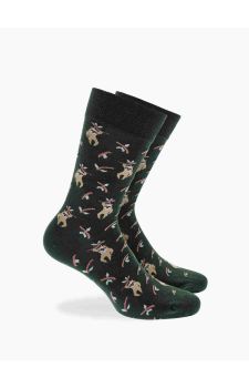 Walk Ανδρικές Κάλτσες W1064-36-40 Dark Green - Κάλτσες στο Bodyman