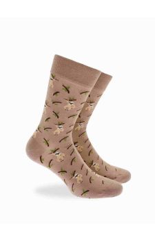 Walk Ανδρικές Κάλτσες W1064-36-65 Light Brown - Κάλτσες στο Bodyman