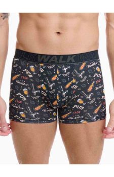 Walk Ανδρικό Μποξερ με σχέδια W1754-10 Multicolour - Boxer στο Bodyman