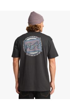 Billabong Ανδρικό Κοντομάνικο T-Shirt EBYZT00357-WAA Crayon Wave - T-Shirt  στο Bodyman