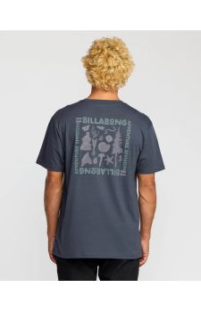 Billabong Ανδρικό Κοντομάνικο T-Shirt 24A503506-MDB Trail Adiv - ΝΕΕΣ ΠΑΡΑΛΑΒΕΣ στο Bodyman