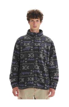 Emerson Ανδρική Ζακέτα Fleece 252.EM290.122 PR548 Off Black - Ζακέτες στο Bodyman