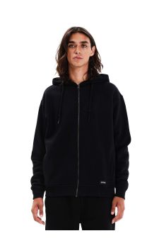 Emerson Ανδρική Ζακέτα Φούτερ 252.EM21.99 BLACK - Ζακέτες στο Bodyman