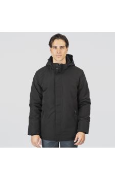 Rebase Ανδρικό Μπουφάν 252RJK-2050 Black - Μπουφάν στο Bodyman