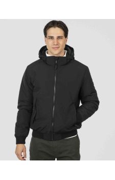 Rebase Ανδρικό Μπουφάν 252RJK-2049 Black - ΝΕΕΣ ΠΑΡΑΛΑΒΕΣ στο Bodyman