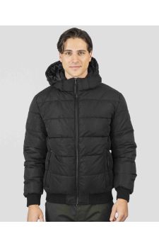 Rebase Ανδρικό Μπουφάν Puffer 252RJK-2072 Black - ΝΕΕΣ ΠΑΡΑΛΑΒΕΣ στο Bodyman