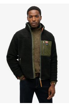 Superdry Ανδρική Ζακέτα Πρόβατο M2014141A-02A Vintage Retro Zip Fleece - Ζακέτες στο Bodyman
