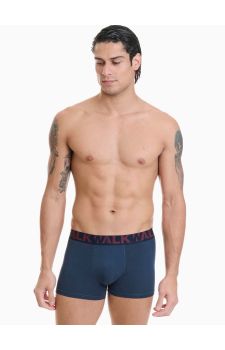 Walk Ανδρικά Boxer 2Pack W1755-1-0327 Blue Grena - Boxer στο Bodyman