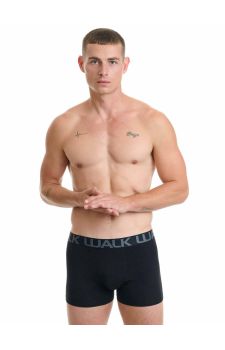 Walk Ανδρικά Boxer 3Pack W1753-4-020202 Black ωωωω - Boxer στο Bodyman
