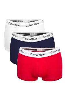 Calvin Klein 3 Pack Boxer U2664G-IO3 Red White Navy - Boxer στο Bodyman