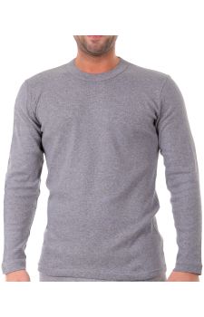 Apple Boxer Φανέλα Μακρυμάνικη 0410560 GREY - Φανέλες στο Bodyman