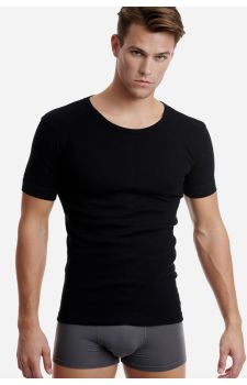 Walk Φανέλα Ανοιχτός Λαιμός W1960 Black - Φανέλες στο Bodyman