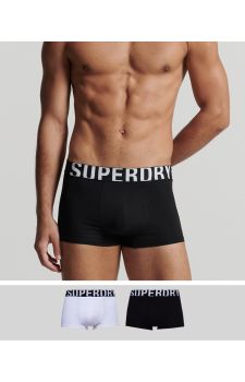 Superdry M3110345A-33B Trunk Dual Logo 2Pack - Boxer στο Bodyman