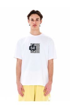 Emerson Ανδρική Βαμβακερή Μπλούζα Λευκή Straight Fit 241.EM33.08 - T-Shirt  στο Bodyman