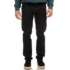 Rebase Ανδρικό Cargo Pants 242RCCP-4001 BLACK - Παντελόνια στο Bodyman