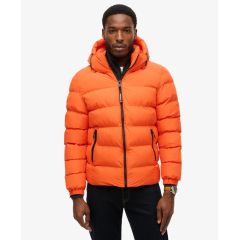 Superdry Ανδρικό Μπουφάν Puffer M5011905A-WZT Orange - Μπουφάν στο Bodyman